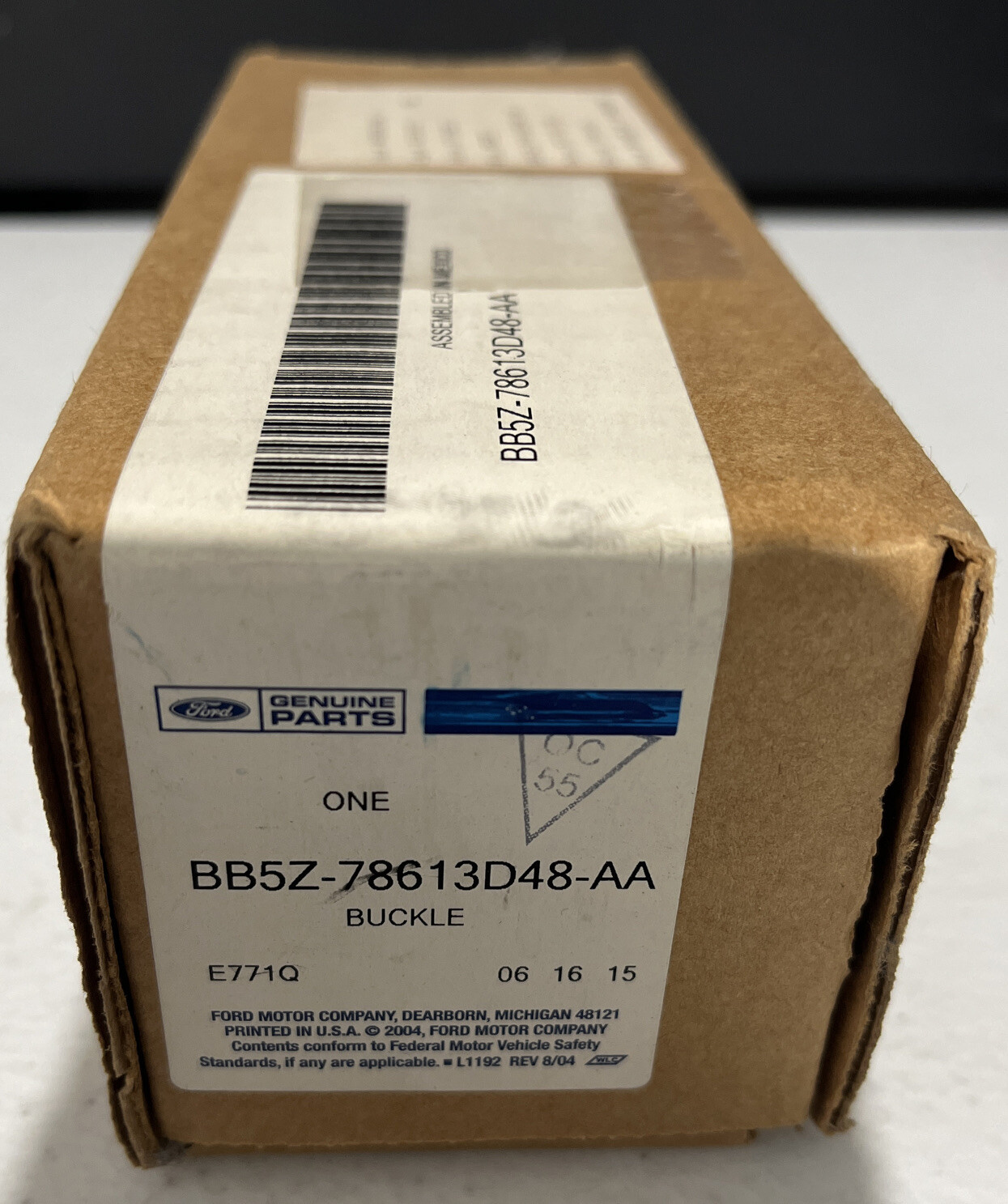 FORD OEM 1115 Explorer Third Row Seat BeltsBuckle End BB5Z78613D48