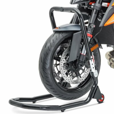 Lenkkopfständer Vorderrad V5 für Triumph Daytona 675 06-12 schwarz