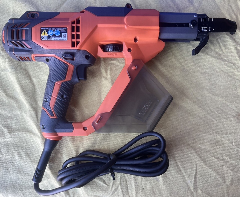 Ridgid Corded Electric Drywall Screw Gun (R6791VN) eBay