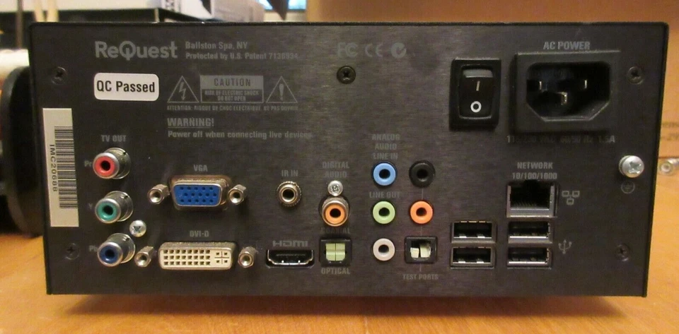 ReQuest Media Server, and 2 Intelligent Media Clients, No remotes, for parts - Image 4 of 4