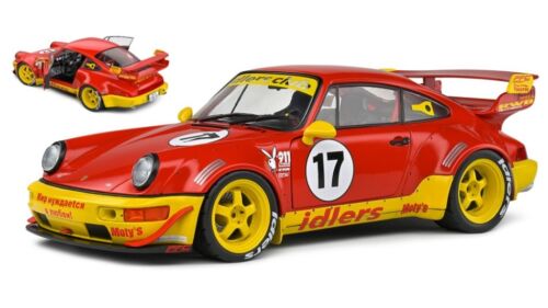 Diecast Model Car Scale 1:18 Porsche 911 964 RWB Maty's Idlers Racing