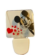 Nightlight Mickey Mouse Hearts Blue Nightlight Black And Red New