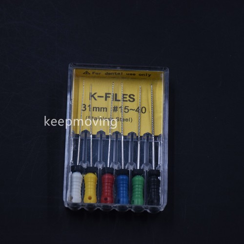 1 Pack Dental K-File Stainless Steel Endodontic Instruments Hand Use 21/25/31mm - 第 73/81 張圖片