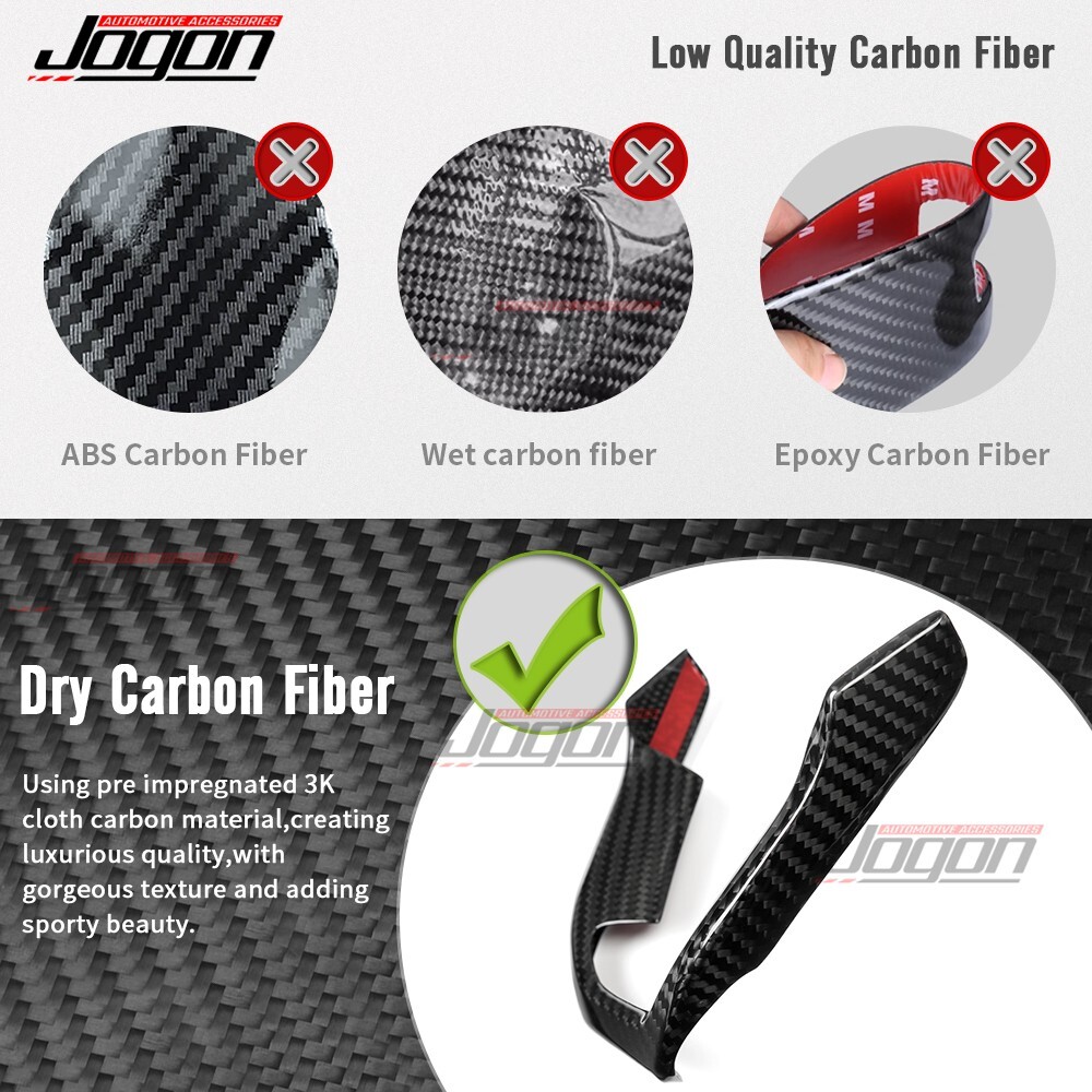 Dry Carbon Steering Wheel Bottom Trim Cover For Lotus Emira V6 i4 2022-2024 2025