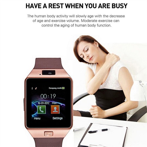 Men Women Multifunction Sports Smart Waterproof Watch 1.56" Screen For Android - Photo 6 sur 22