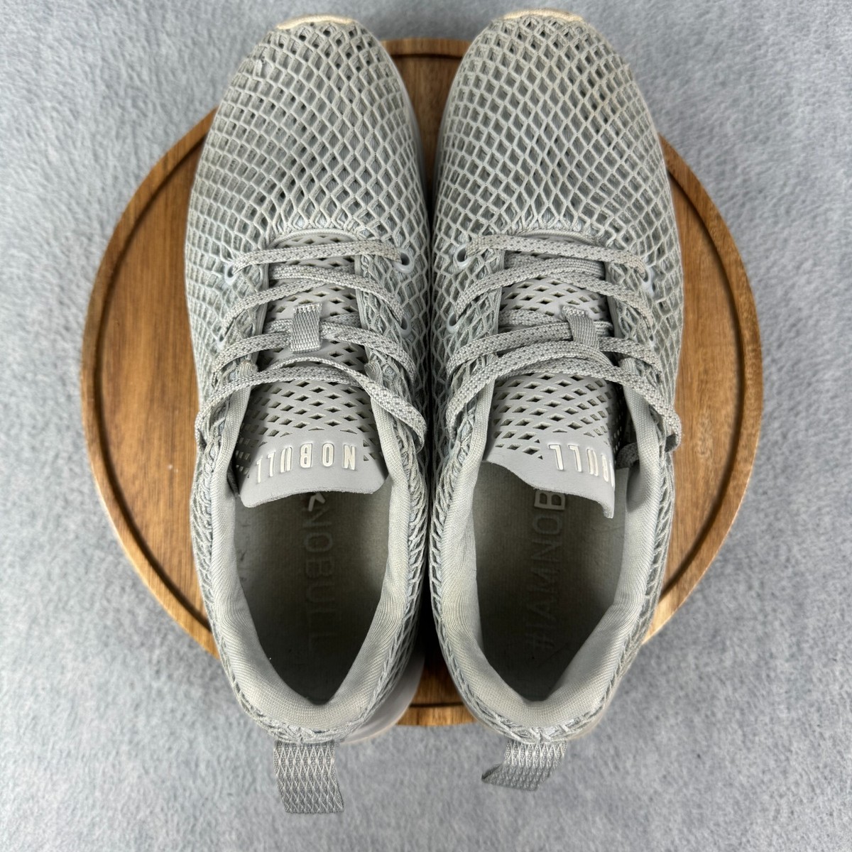 Nobull Mesh Runner Shoes Womens Size 10 Gray Sneakers  display picture 1