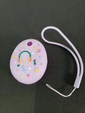 Purple Silicone Case Cover and Laynard for Tamagotchi Pix Pet Game