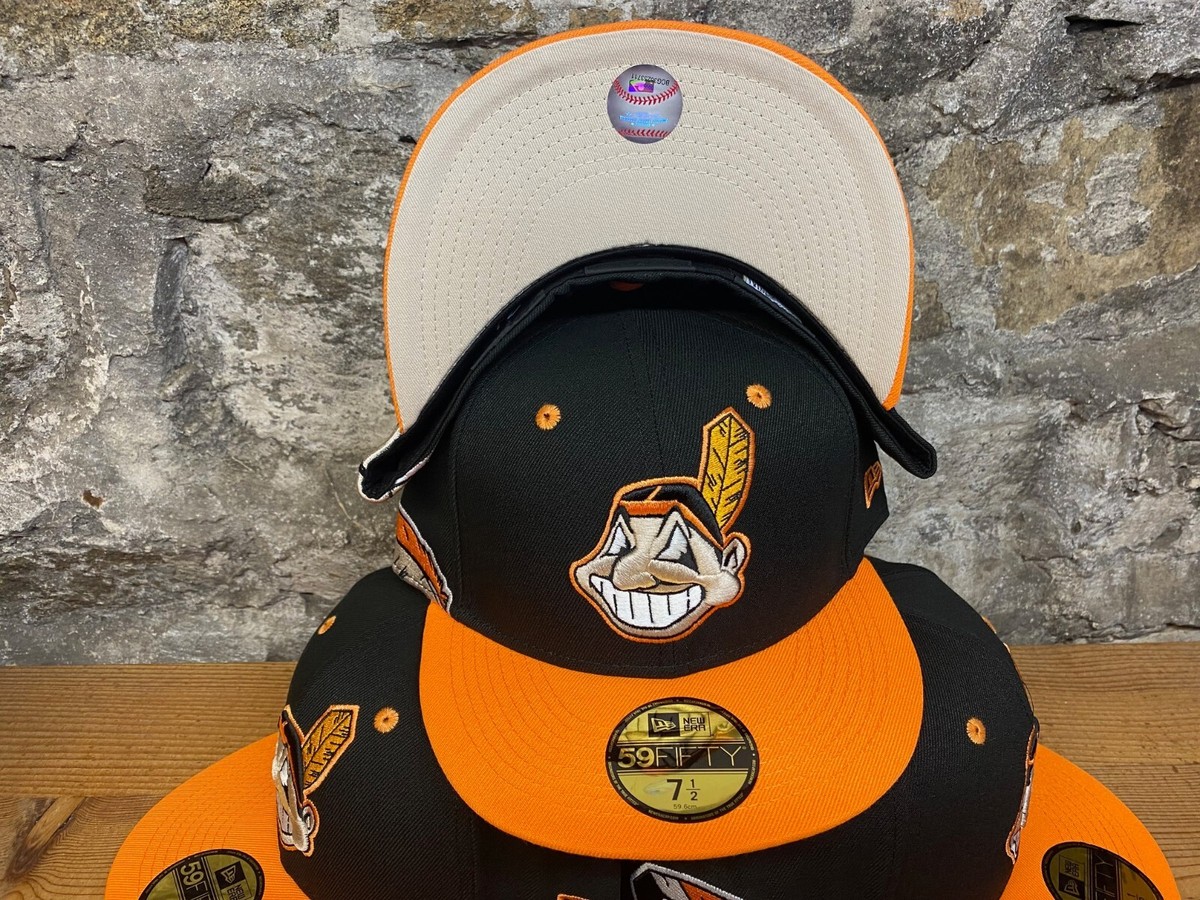 ぶ*う様 ワフー Cleveland Indians インディアンス Cap NEW ERA 59fifty Cleveland Indians インディアンス CAP レッド