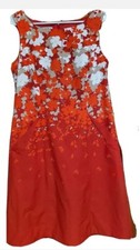 Pendleton orange Floral Sheath Dress Women's Plus Size 14