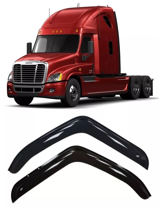 Freightliner cascadia rain guards deals