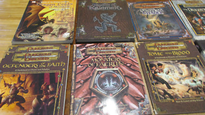 Dungeons & Dragons 3.0-3.5e D20 free shipping complete Forgotten RealmsRavenloft