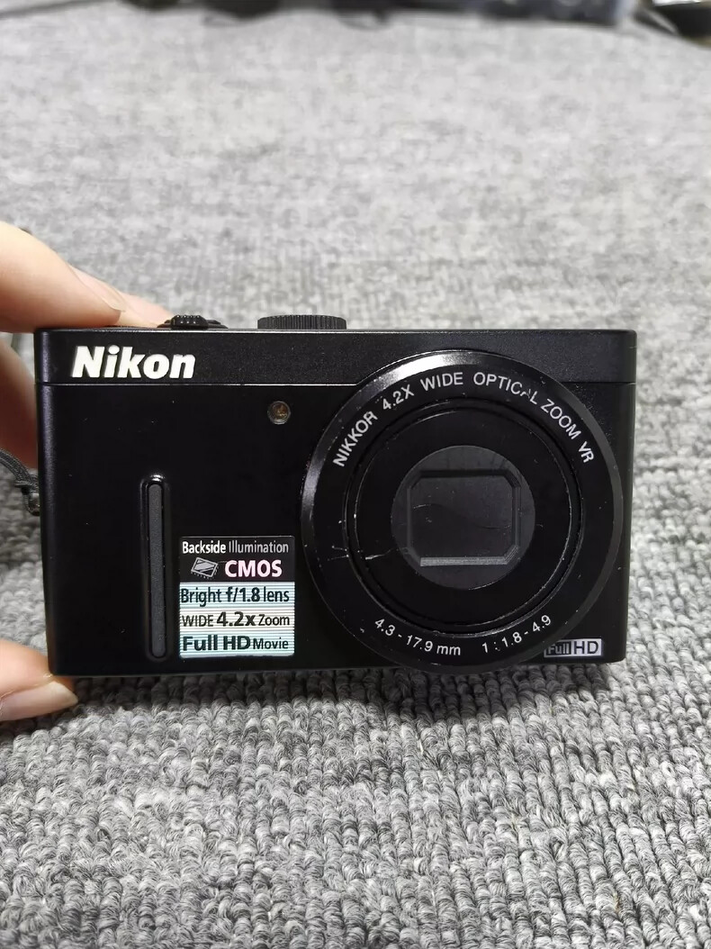 Nikon COOLPIX P300 12.2MP Digital Camera - Black for sale