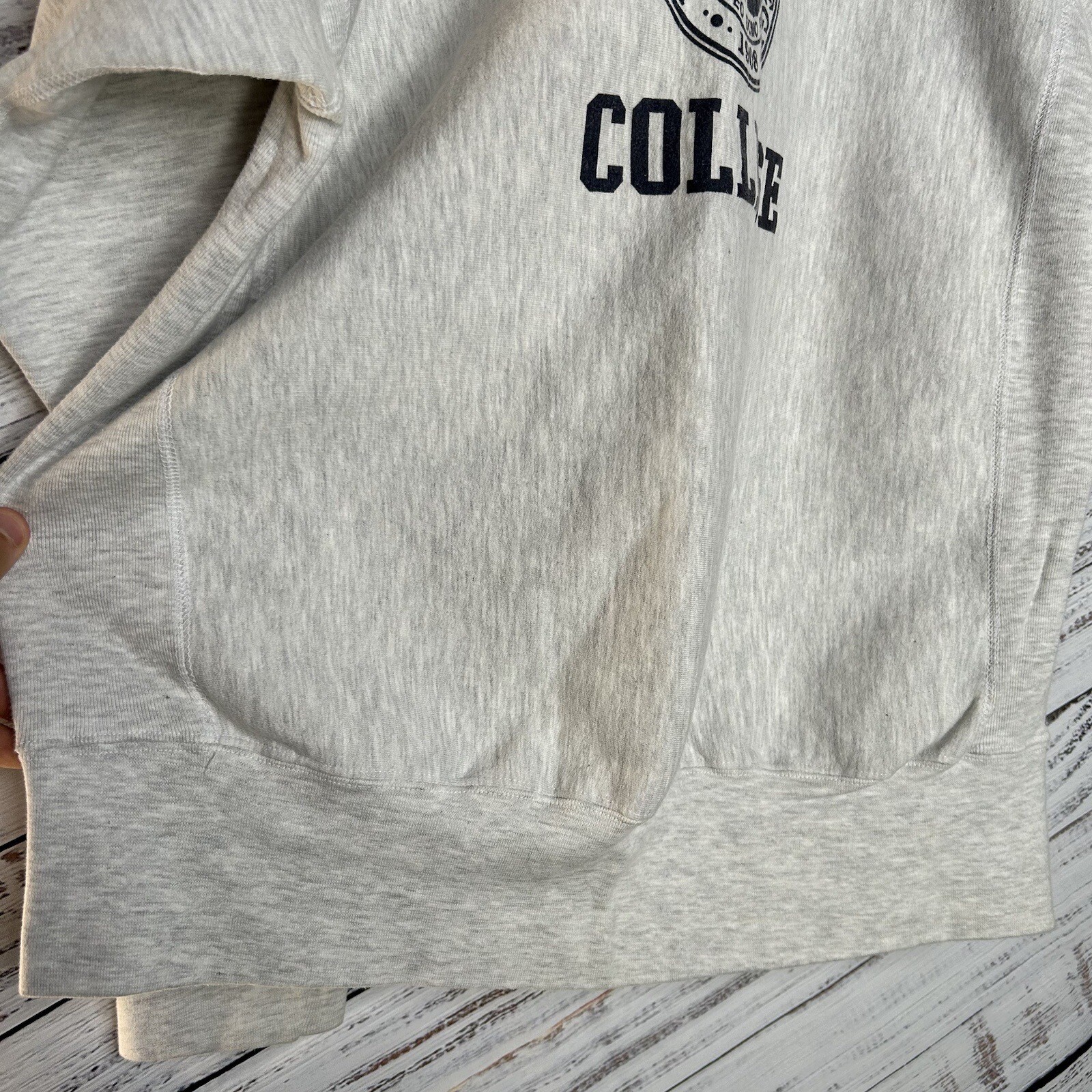 Vintage Mary Washington College MV Sport ProWeave Crewneck Sweatshirt Medium M eBay