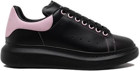 Alexander McQueen Oversized Sneakers White Fuchsia Suede Heel Mens EU 44 Alexander McQueen Oversized Sneakers White Fuchsia Suede  main image 4