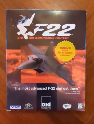 F-22 Air Dominance Fighter (PC, 1998) for sale online | eBay F-22 Air Dominance Fighter (PC, 1998) for sale online | eBay