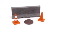 USA Made - HO Scale Traffic Cone - 5 Pack 870661
