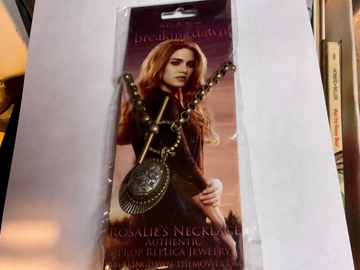 Collier Pendentif Rosalie - Twilight - Alliage De Zinc - Unisexe - Cadeau Film - 3