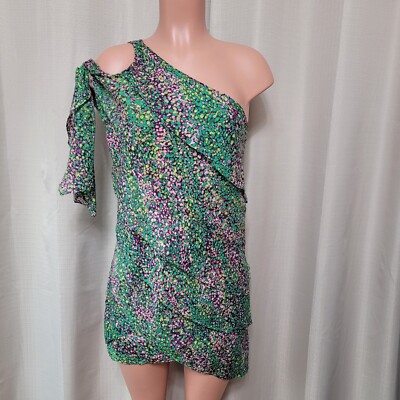 slim fit dress slacks Emerald Green One Shoulder Ruched Maxi Dress main image 1