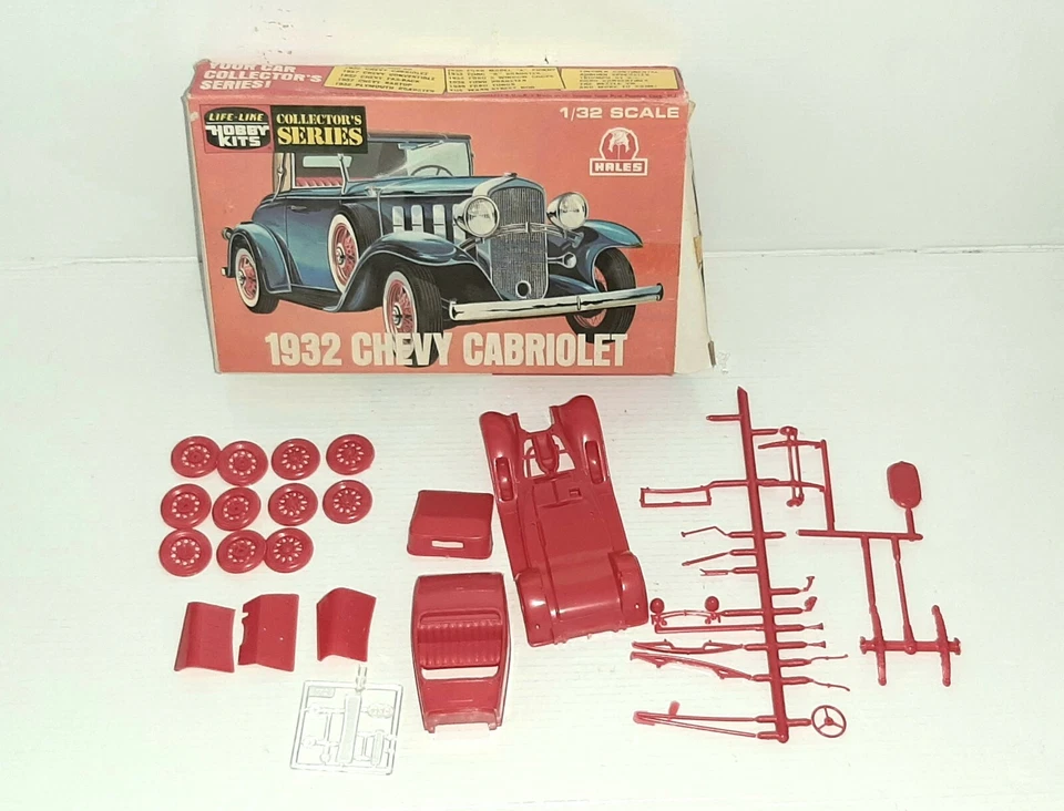 HOBBY KITS 1/32 CHEVY CABRIOLET 1932 REF.C-291 KIT MONTAGGIO - Immagine 2 di 3