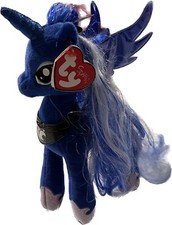TY Sparkle Princess Luna My Little Pony Plusg Stuffed Animal Figure