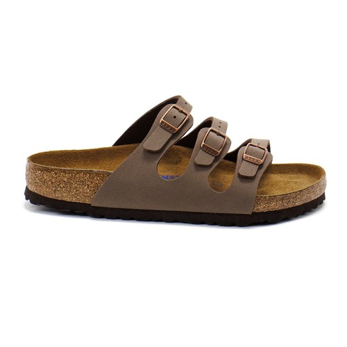 Women Birkenstock Florida Soft Footbed Adjustable Slide Sandals - Picture 7 of 22
