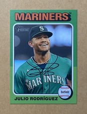 2024 Topps Heritage #286 Julio Rodriguez Base Image Variation SP Mariners