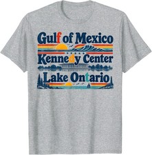 Gulf of Mexico Lake Ontario Kennedy Center Unisex T-Shirt