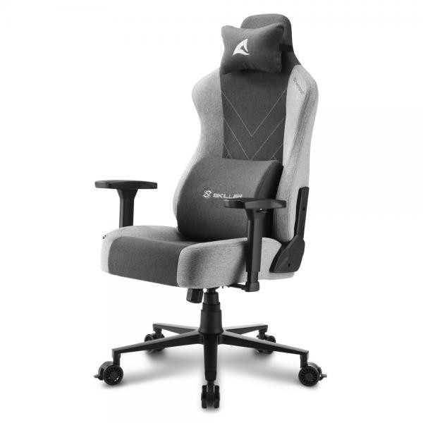 Sharkoon SKILLER SGS30 FABRIC BK/GY GAMING SEAT FABRIC COVER (Sharkoon Gaming-St