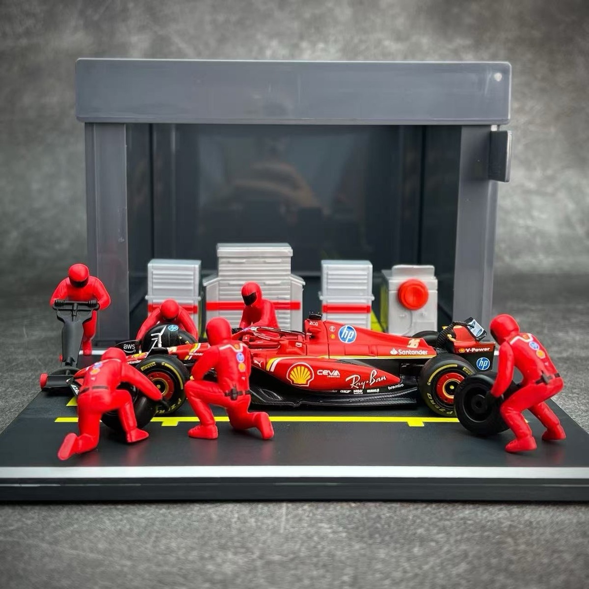 Bburago 1/43 Scuderia Ferrari SF-24 GP 2024 #16 C. Leclerc