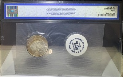 1879-S $1 Morgan Silver Dollar GSA Soft Pack NGC MS64 (002) | eBay
