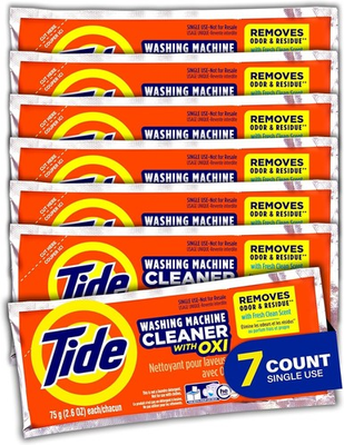 #ad Washing Machine Cleaner by Tide Washer Machine Cleaner with Oxi for Front and T $19.99