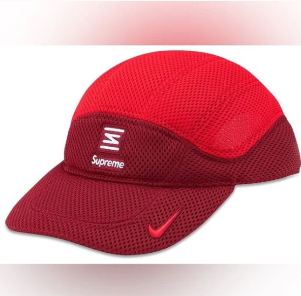 2022 Supreme x Nike Shox Running Hat 'Red | eBay