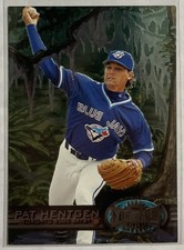 1997 Fleer Metal Baseball Pat Hentgen Base Card #186 Complete Your Set! ⚾️