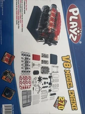 Playz V8 Engine Model Building Stem Toy Kit