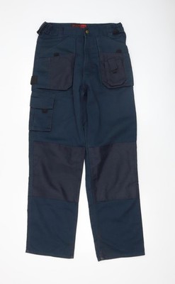 Blaue Cargohose Herren UK Größe 30 Blackrock normale Passform
