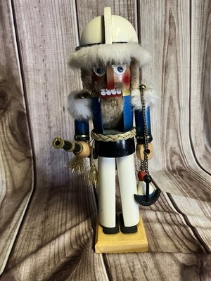 Vintage Steinbach  Count Luckner  Sea Captain Nutcracker Made In West Germany.