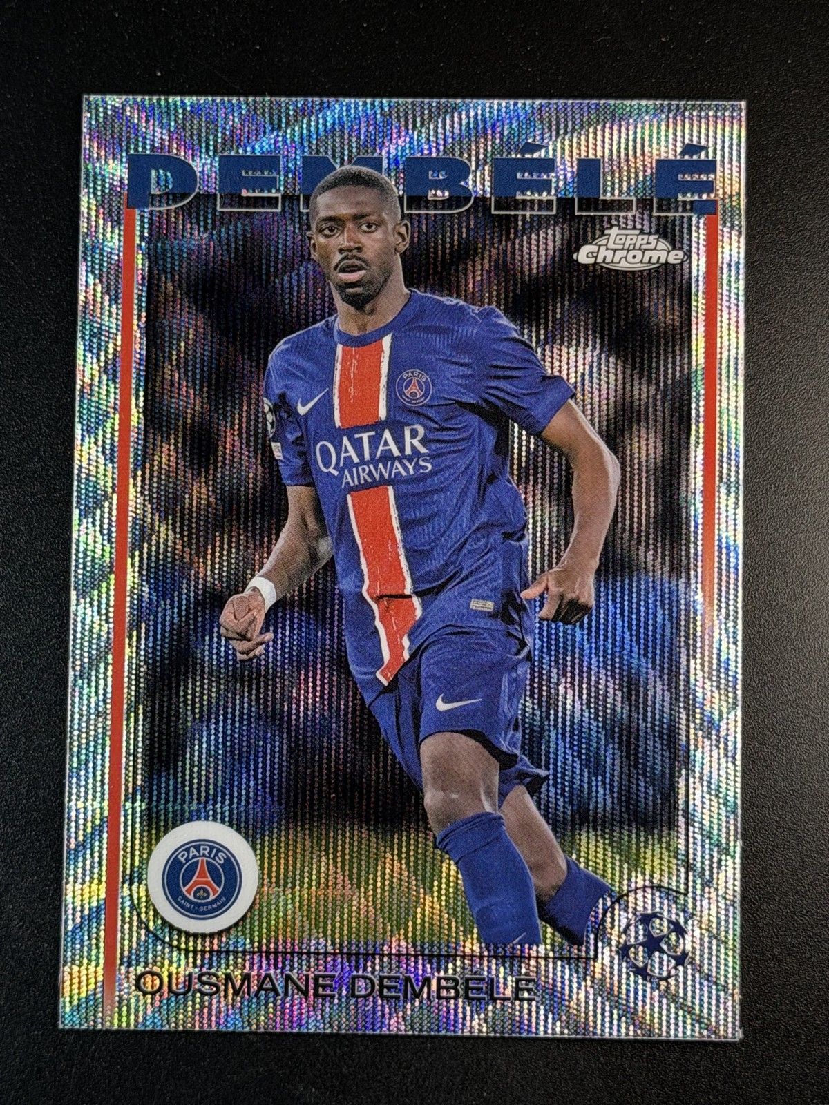 2024-25 Topps Chrome Uefa Club Competitions - Ousmane Dembele #109 Wave