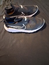 Nike Flex Runner 2 Shoes Youth Size 6Y Black White JDI Slip On GS DJ6038-002