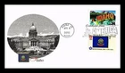 US COVER IDAHO GREETINGS FROM AMERICA FIRST DAY ISSUE COMBO FLEETWOOD