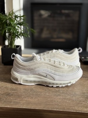 (921826 101) Nike Air Max 97 White/Wolf Grey Mens Sz 8