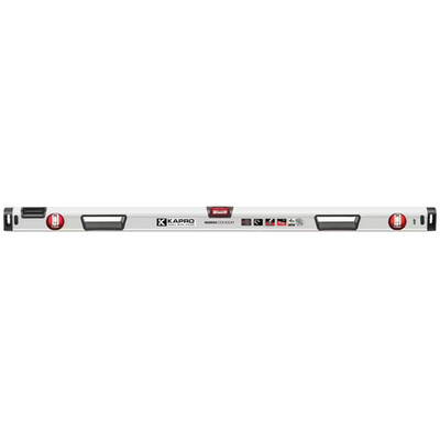 72 In. Heavy Duty Magnetic Aluminum Box Level with Optivision and Plumb Site