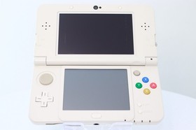 JP Game New Nintendo 3DS White [Rank : A]Region-locked