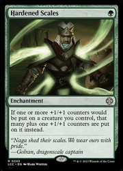 Hardened Scales #243 Commander: The Lost Caverns of Ixalan