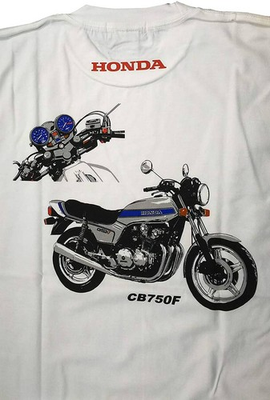#ad Honda CB750F T shirt L size New Sealed Limited Edition $138.99