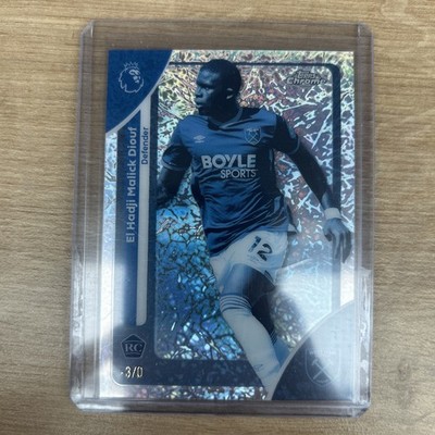 El Hadji Malick Diouf RC -3/0 - 2026 Topps Premier League Chrome - West Ham