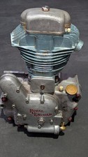 GENUINE ROYAL ENFIELD SINGLE CYLINDER OHV G PREFIX PRE UNIT ENGINE - TURNS OVER