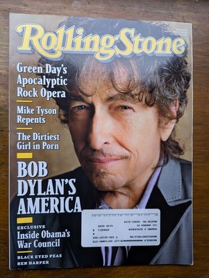 MAY 14 2009 ROLLING STONE MAGAZINE-BOB DYLAN-GREEN DAY M314