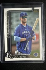 2025 Topps Series 2 - Drew Waters #546 Golden Mirror Image Variation