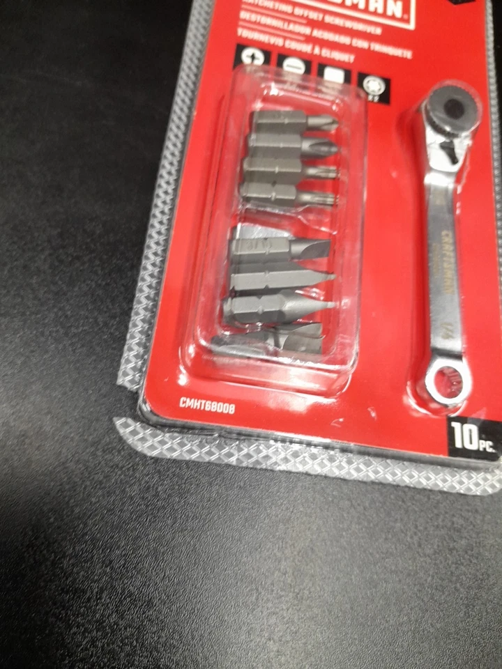 Craftsman 10 Pc. Ratcheting Offset Screwdriver CMHT68008 - Image 3 of 4