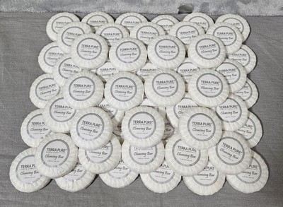 Lot 60 Terra Pure Earth Conscious Cleansing Bar 1.25oz / 35g Each Round